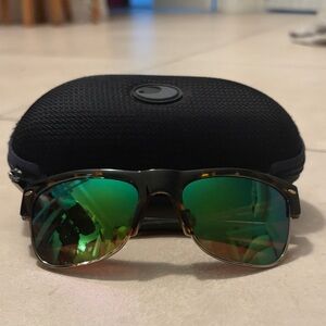 Costa Green and Tortoise Sunglasses